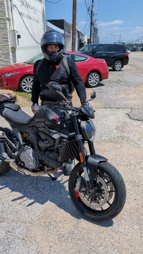 Ducati Monster 937 — day I bought it
